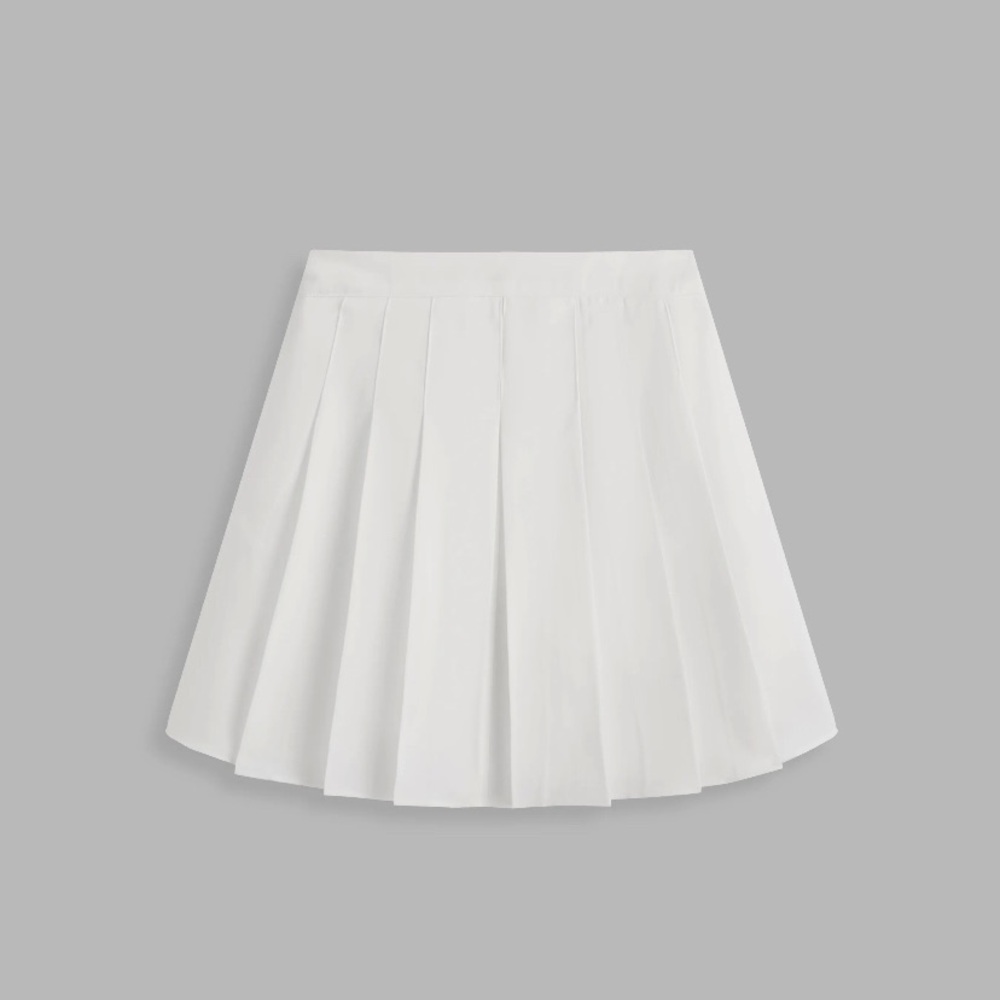 White Mini Skirt